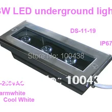 CE, Водонепроницаемый, хорошее качество линейный 3 Вт встраиваемые светильники светодиодные стены, привело подземный свет, подземный свет, ds-11-19-3w, 110-250vac