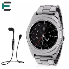 ET G4 Smart Touch-uhr sim-karte Pulsmesser S1 SmartWatch für android PK G3 S2 Uhr bluetooth Sport in ohr kopfhörer