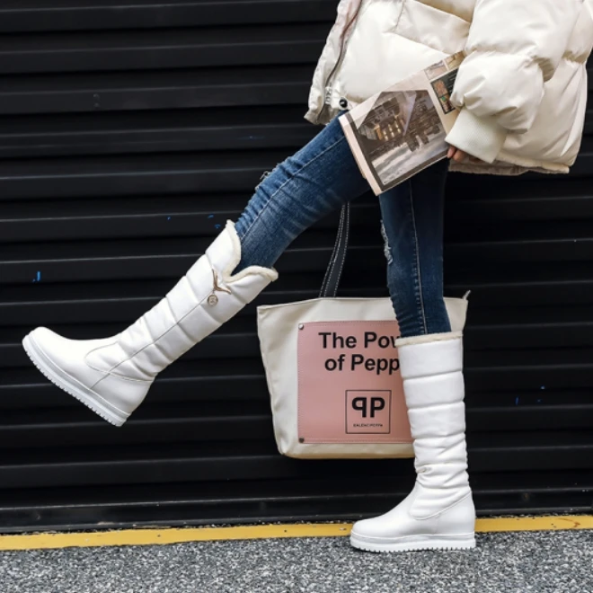 S. Romance/зимние ботинки г. Размер 34-43, женские ботинки женская обувь для деловой женщины на каблуке с круглым носком женские зимние ботинки черный, белый цвет SB249
