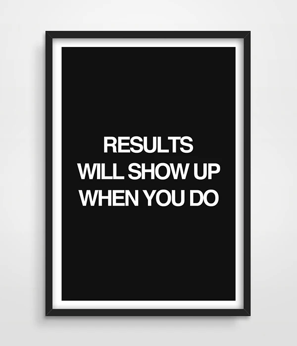Typography Poster Print, Wall Art Decor, Motivational Quote, Typographic Print, Letterpress Poster, Kitchen Decor, Apartment Decor-11