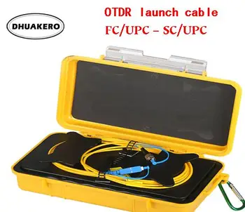 

Free Shipping AB195D 500M-1000M-2000M SC/UPC-FC/UPC Dead Zone Eliminator Rings Fiber Optic OTDR Launch Cable Box