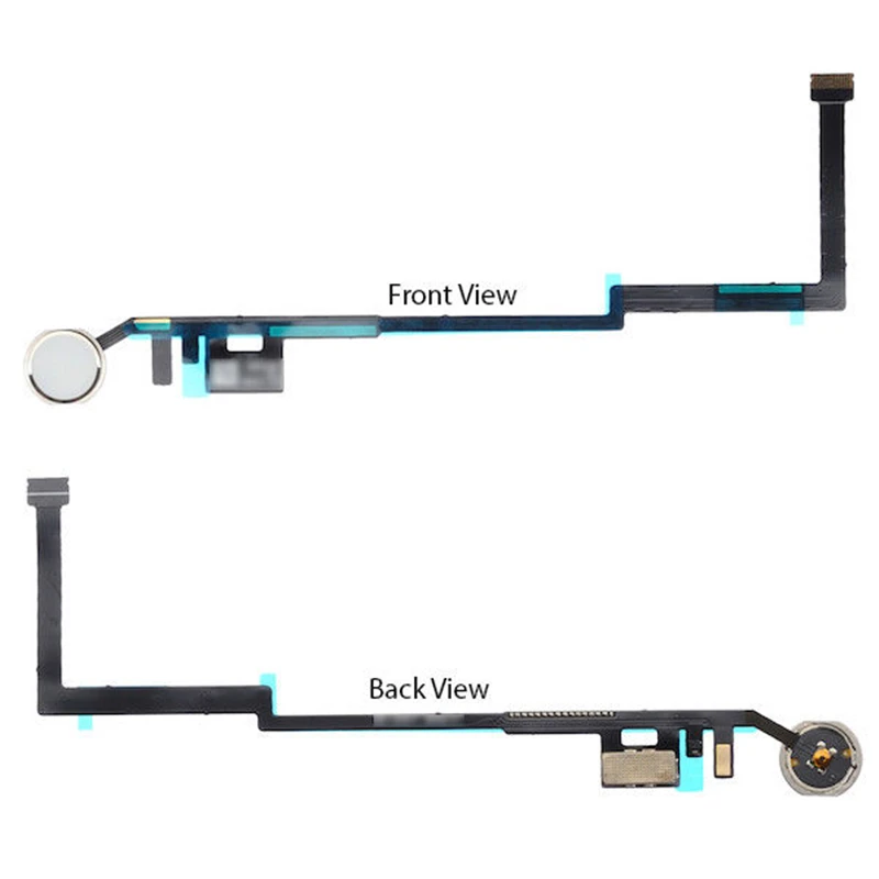 New Home Button Flex Cable For ipad 5 2017 9.7 inch a1822 a1823 button Assembly menu key Replacement Parts | Мобильные телефоны и