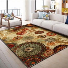 Nordic modern printing area carpet living room table bedroom full of kid room bedside rug kitchen anti-skid rectangular mat home vintage printing anti skid indoor outdoor area rug