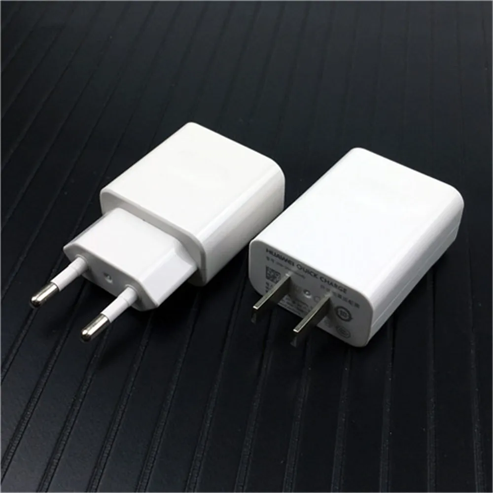 Huawei p10 lite Fast Charger 9V2A EU/US Quick Charge adapter For p20 p10 P9 Lite P8 Honor 9 8 nova 2 3 3i 4 4e V10 Type C cable