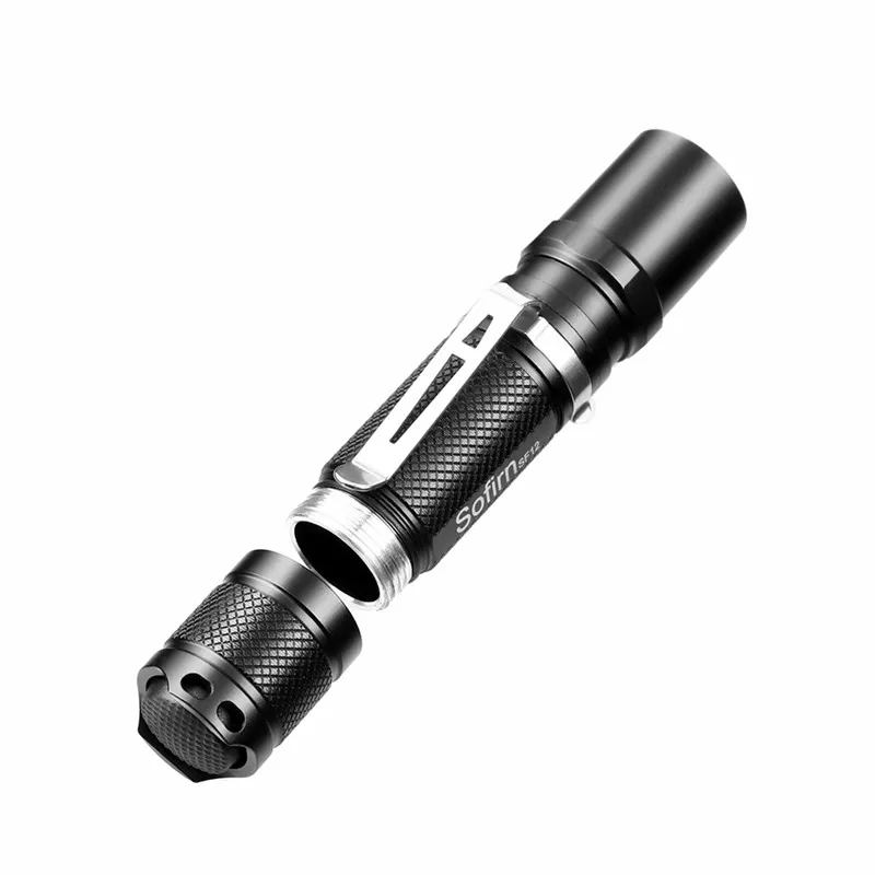 Sofirn SF12 мощный светодио дный фонарик AA 14500 Torch Light Penlight Cree XPG2 светодио дный EDC Lamp3 режимы Lanterna светодио дный компактный фонарик