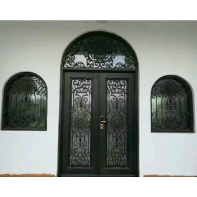 Metal Gl Double Entry Doors Luxury Arched Metal Gl Double Entry Doors Luxury Arched Hc Ird4