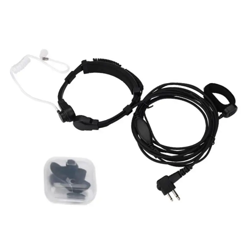 

Extendable Throat Microphone Mic Earpiece Headset For Radio Walkie Talkie Motorola Gp68 Gp88 Cp100 Cp88 Sv10 Sv11 Cls1110