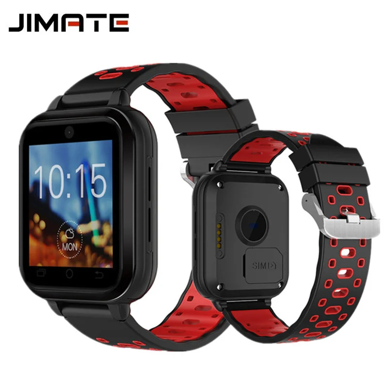

Jimate Q1 Pro 4G Smart Watch Android 6.0 GPS Camera SmartWatch Phone Heart Rate Moniter Sim Card Support Change Strap Wristwatch