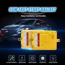free shipping 2 pcs 12V 55W AC Ballast xenon 55W Fast Start Ballast Automotive HID Xenon