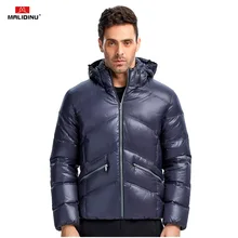MALIDINU 2019 New Down Jacket Men Winter Down Coat Mens Thick Warm Hooded Jackets Brand 70%White Duck Down Outwear Men -30C new winter outdoor trekking white duck down jacket men hooded outwear duck down coat breathable hiking camping sports jackets