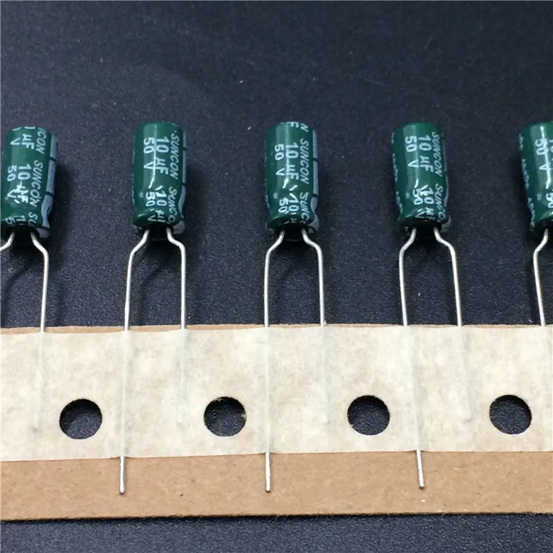 10 шт/100 шт мкФ 50V SUNCON(SANYO) CZ серии 5x11 мм 50V10uF алюминиевый электролитический
