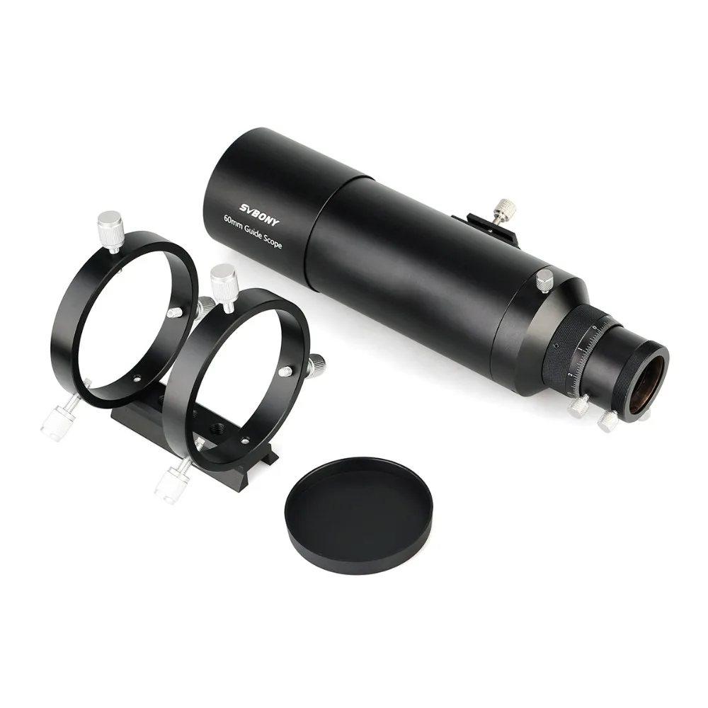 SVBONY 60 мм Compact Deluxe Guide Scope Finderscope w/1,2" двойной спиральный фокус для монокулярного астрономического телескопа F9177B