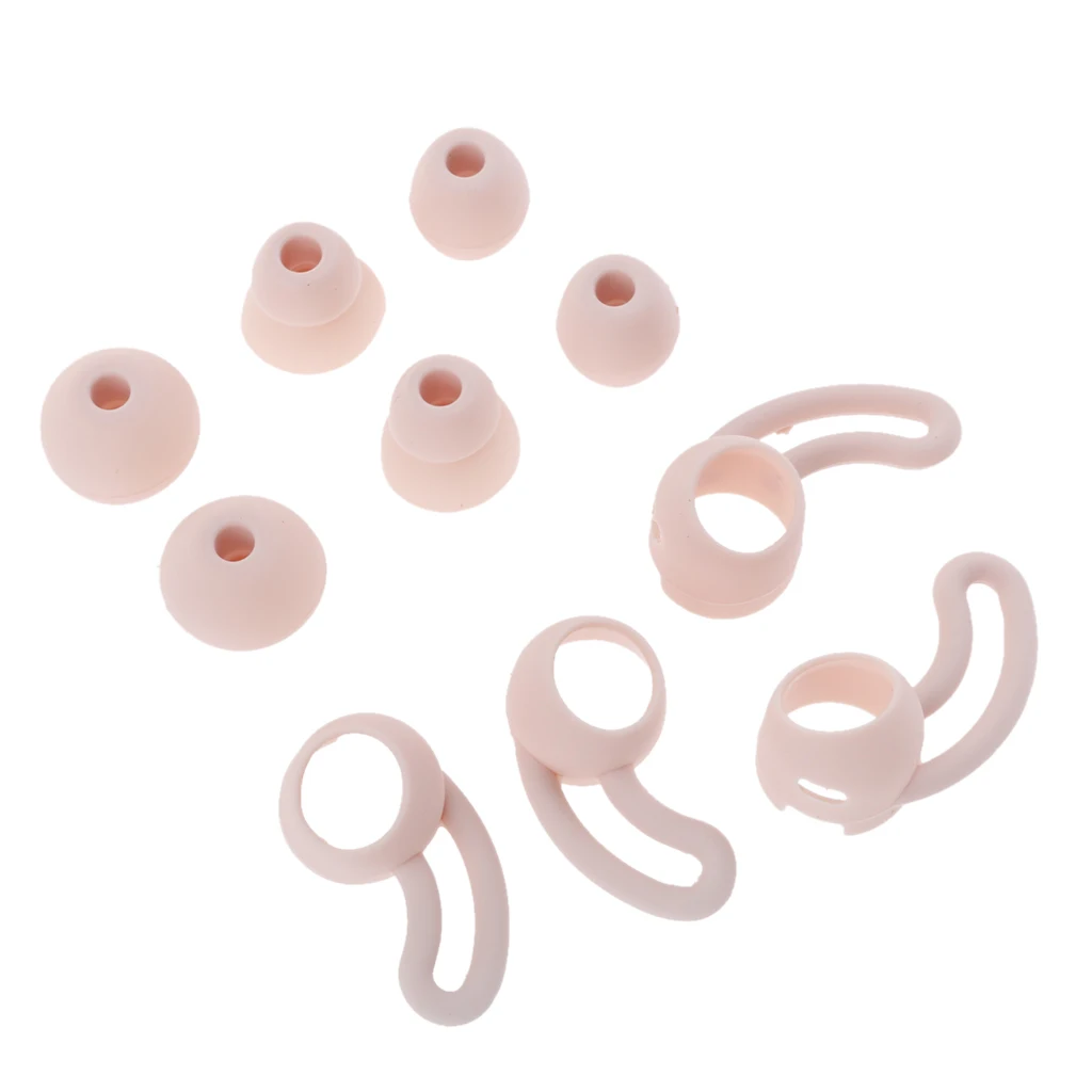 2Pairs Silicone Replacement Eartips Ear Hook For Beats X Urbeats Non-toxic Harmless Sports Tips Soft Ear Hook Durable Re-usable