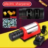 Electric Knife Sharpener System Professional Diamond Ceramic 2 Stage Steel Knife Grinder Sharpening Ceramic EU Plug Kitchen Tool ► Photo 1/6