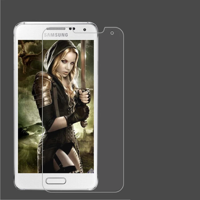 New Tempered Glass Film Screen Protector Anti-scratch Cell Phone Protect For Samsung Galaxy Alpha SM-G850F | Мобильные телефоны и