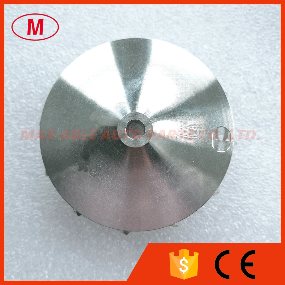 GT15-25 737689-0001? Высокое Качество Turbo Алюминий 2618/фрезерные/заготовки крыльчатка компрессора 43,40/56,03 мм 6+ 6 лезвия вперед