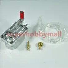 1 шт. DLE большой поток ручной газовый насос металлический Шестеренчатый насос для RC самолета