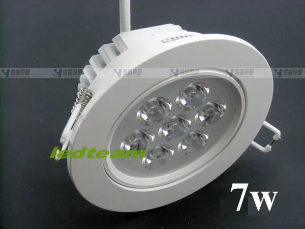 Высокомощный светодиодный светильник 3 Вт 5 Вт 7 Вт Светодиодный светильник AC85-265V светодиодный светильник s теплый белый холодный белый эффективный светильник