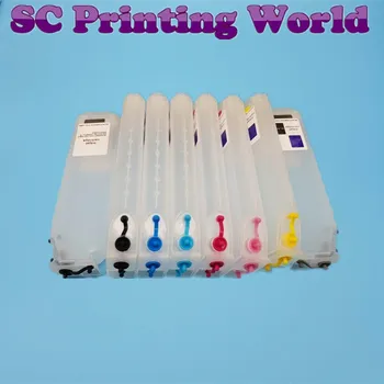 

280ml 8PCS empty refillable ink cartridge compatible for HP 70 for hp Z2100 Z5200 Z3100 Z3200 Z5400 printers