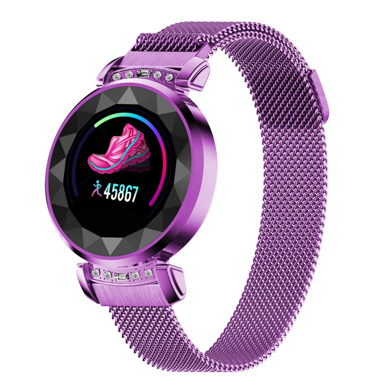 SL08 Bluetooth Smart watch Woman Blood Pressure Heart Rate Monitor Sports Fitness Tracker Watch IP68 Waterproof Android IOS