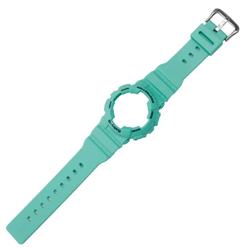 PEIYI Silicone Watchband Replacement Casio BABY-G BA-110 111 112 3A 4A2 Rubber Strap Sports Waterproof Lady Watch Chain - Band Color: color M