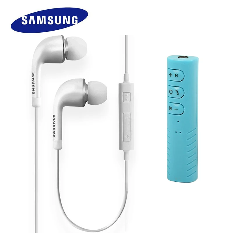 Samsung ehs64avfwe наушники с Беспроводной bluetooth-адаптер для xiaomi4/5/6 note1/2/3 rednote1/2/3 Galaxy S6 SM G925/S5/S6/S7 - Цвет: Plus blue adapter