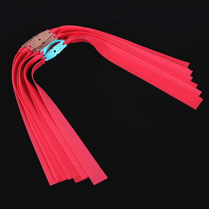 1pcs Slingshot Rubber Bands Strips Elastic Catapult Bow 7mm Outer Inner Hunting Sports Catapult Kit Set Practical