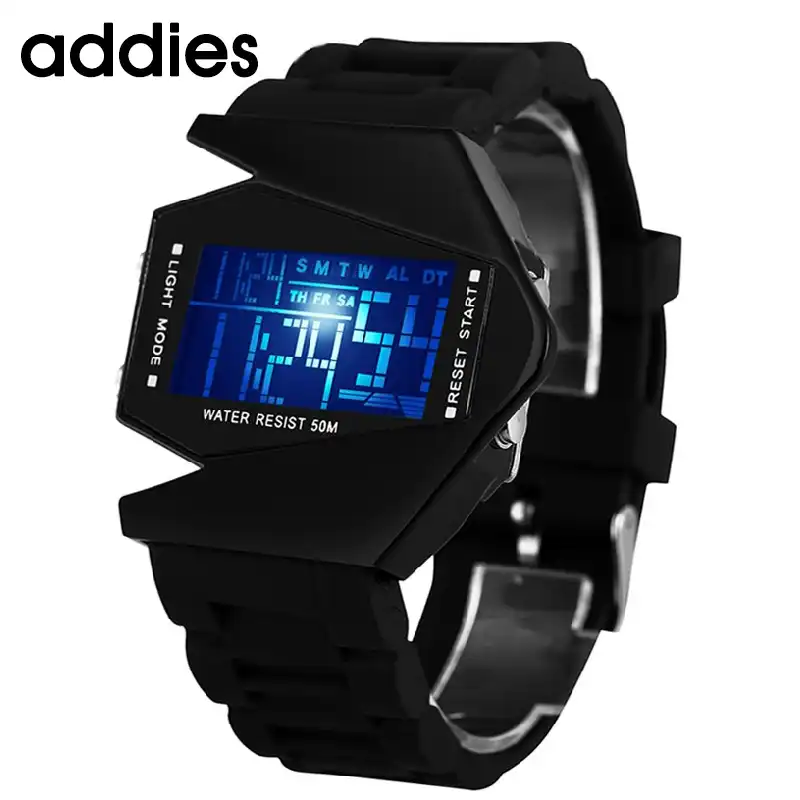 futuristic led watch