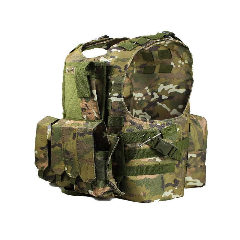 

Molle Tactical Vest Military Paintball Airsoft Assault Clothes Army Polices Duty Adult Child Kid CS War Game Hunting Vest