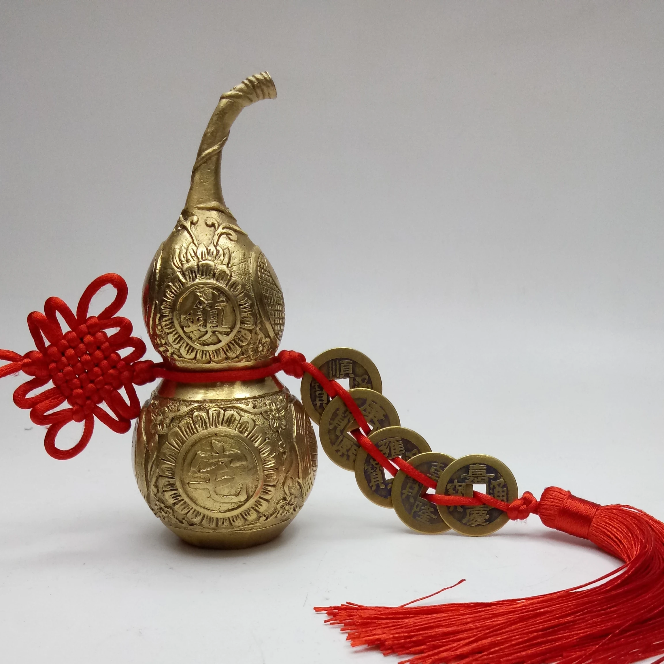 12cm  copper gourd_1