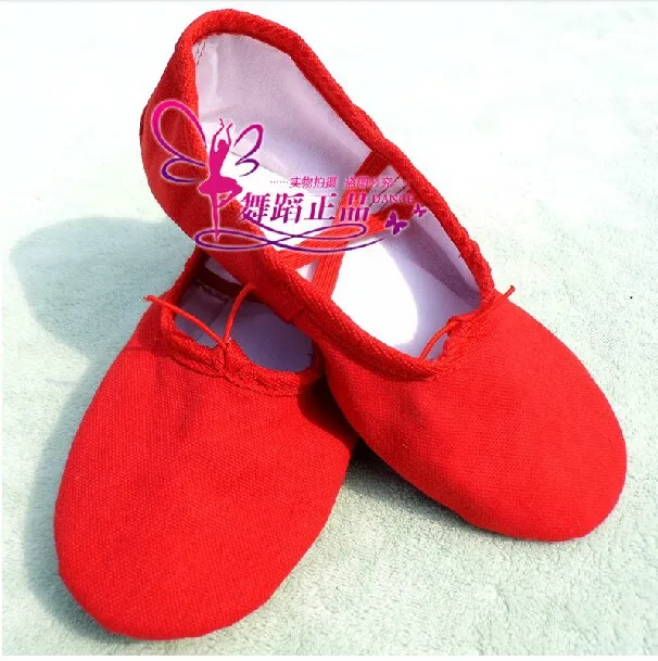 Canvas ballet shoe-4