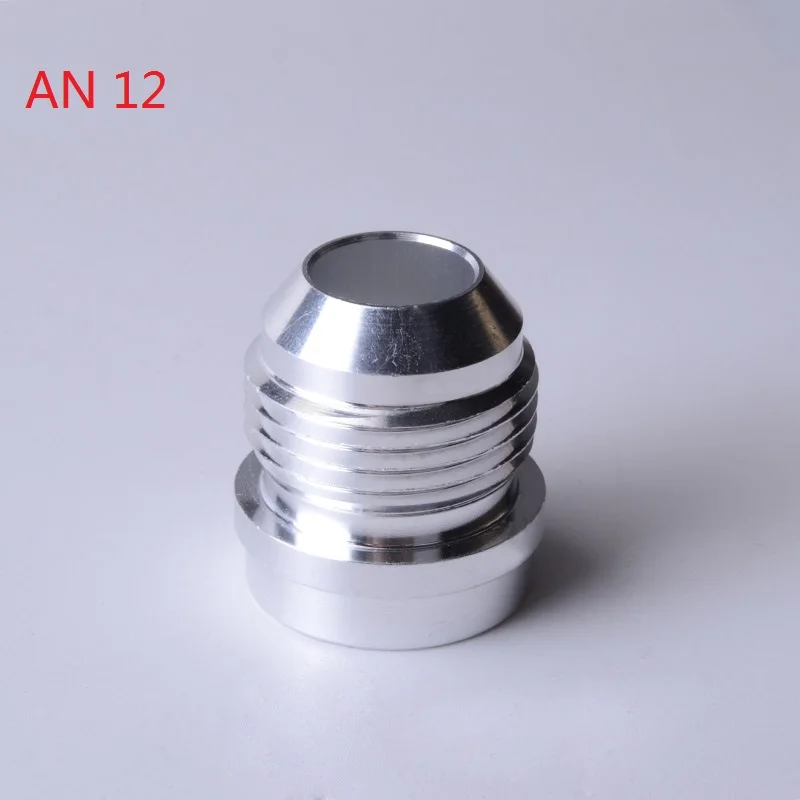 SPEEDWOW Высокое качество алюминий AN4 6 8 10 12 16-прямой мужской сварочный фитинг адаптер сварной заварки азотный шланг фитинг серебро