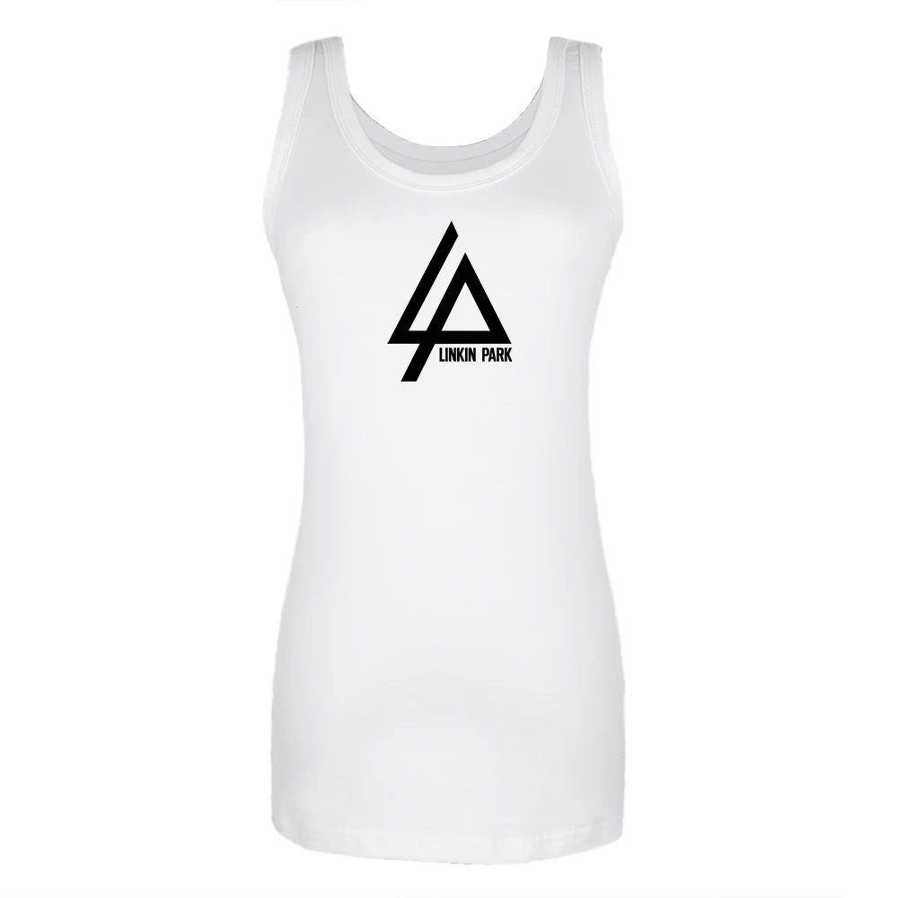 Linkin Park Symbol casual Cami Tank Top для женщин летняя майка для фитнеса для девочек футболки без рукавов Праздничная Базовая футболка подарок на день рождения