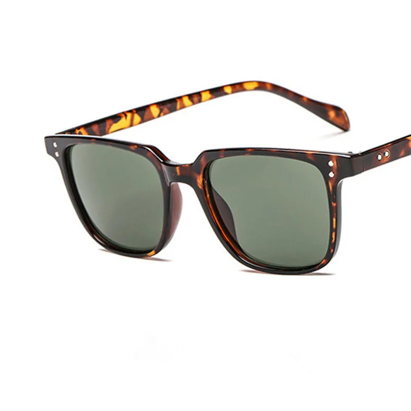 Квадратные Солнцезащитные очки в стиле Робера Дауни, мужские брендовые Винтажные Солнцезащитные очки, женские роскошные дизайнерские очки okulary UV400 - Цвет линз: C5