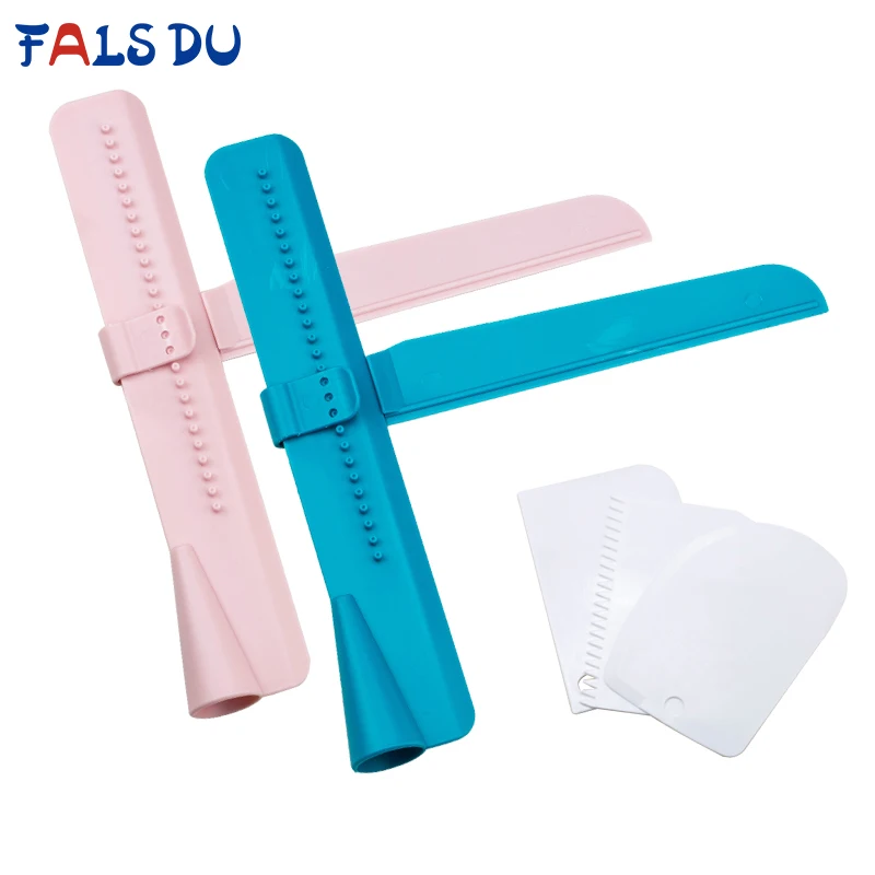 

Cake Scraper Adjustable Fondant Spatulas Cake Edge Smoother Cake Dough Decorating Baking Pastry Tools