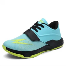 Новое поступление мужчины баскетбольной обуви дышащий открытый кроссовки спортивной подготовки амортизацию нескользящей Спортивные Ботинки размер 39-45