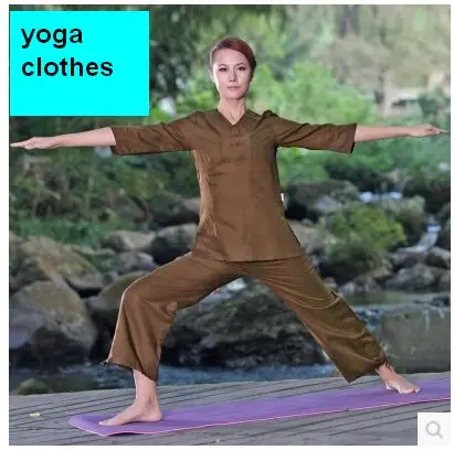 

Cotton and linen clothes yoga meditation lay ms yoga clothes