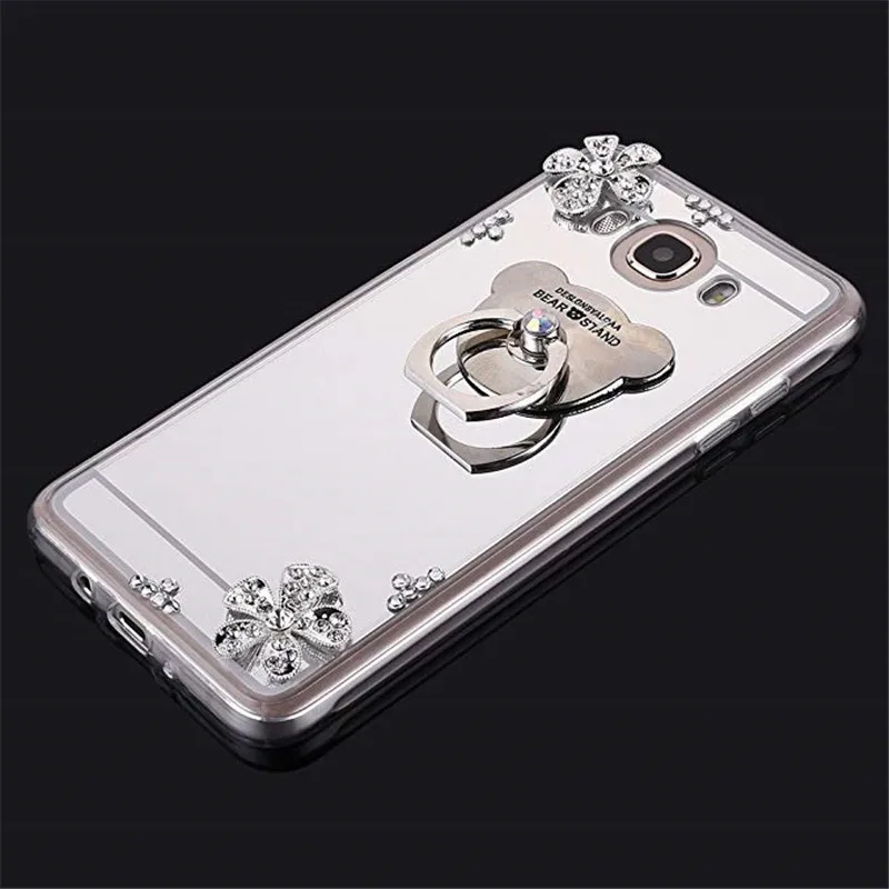 Роскошный зеркальный ТПУ чехол для Samsung J7 2016 J5 J3 J2 Grand Prime pro A50 A10 A20 A30 M20 M10 C7 C9 Case A6 A8