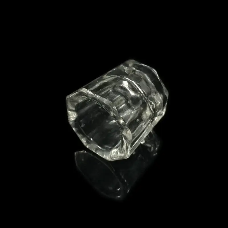 

1Set Nail Art Liquid Powder Holder Container Hexagon Dappen Dish Crystal Glass Cup Clear Transparent Acrylic Manicure Tool