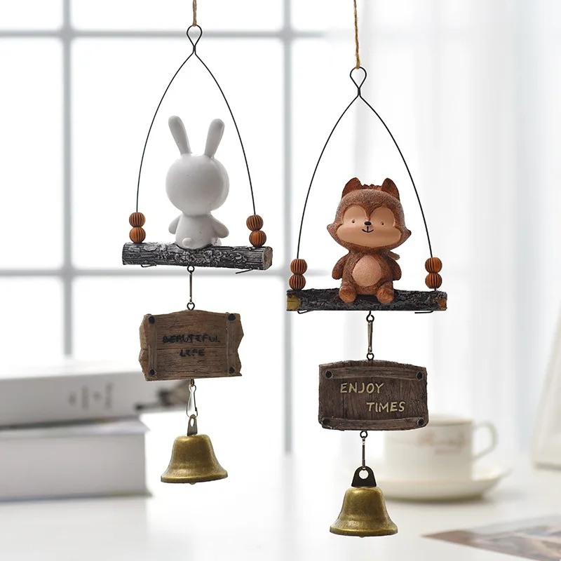 Fox Rabbit Wind Chimes (7)