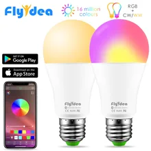 Nuovo Senza Fili di Bluetooth Intelligente Lampadina LED 10 W RGB Lampada Magica E27 Cambiamento di Colore Della Luce Della Lampadina Smart Home, Casa Intelligente Illuminazione Compatibile IOS /Android(China)