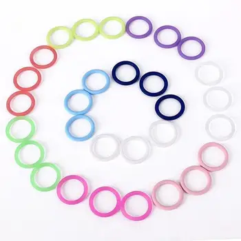 

10 Pcs Silicone Infants Baby Nipples Pacifier Holder Clip Adapters O-Rings