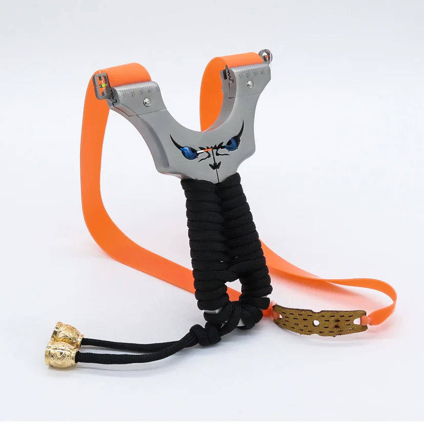 

High-precision Hunting Slingshot Powerful Stainless Steel Catapult Outdoor Shooting with Rubber Band NEW 2019