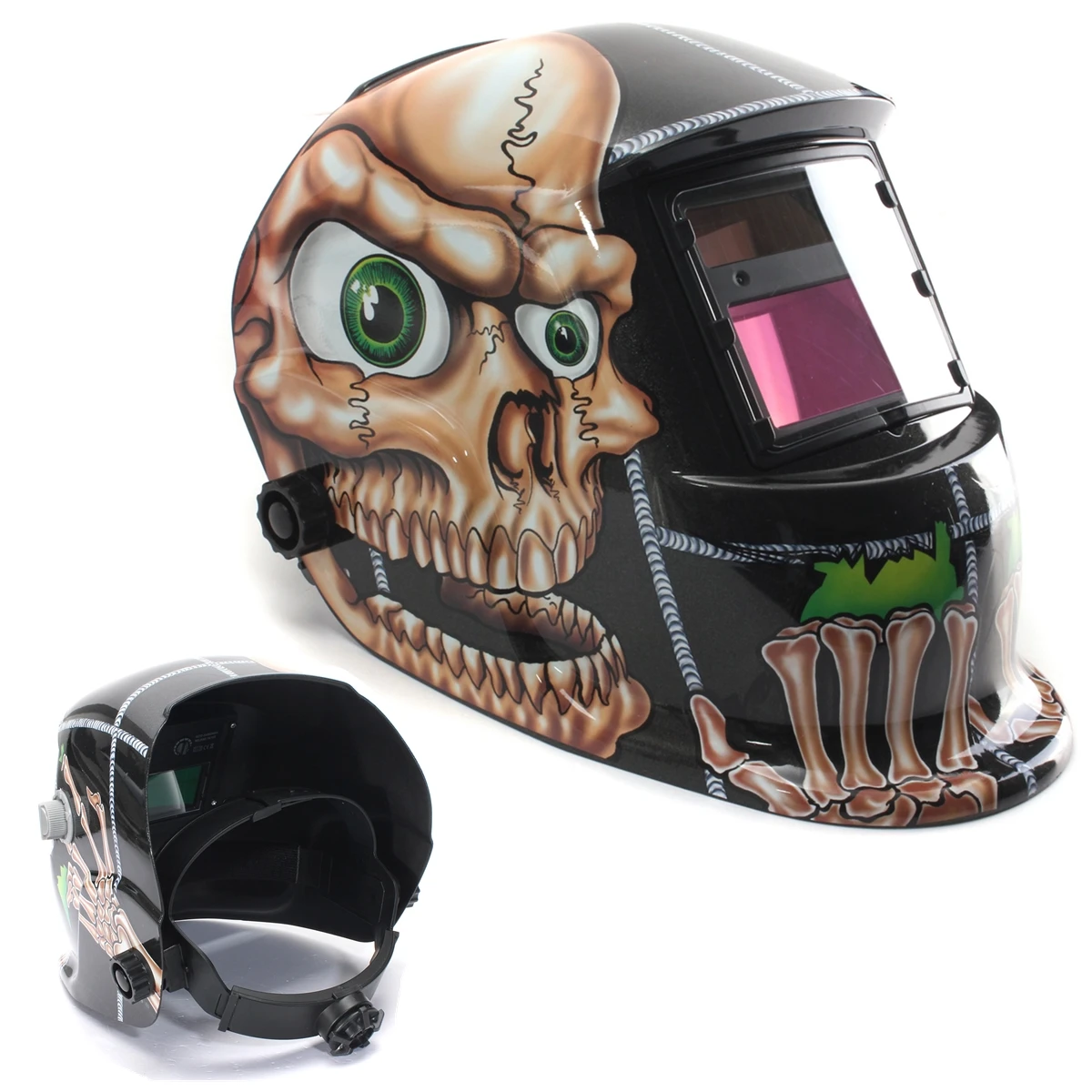 

New Adjustable Solar Welding Helmet Solar Auto Darkening Welding Helmet Arc Tig Mig Mask Grinding Welding Mask