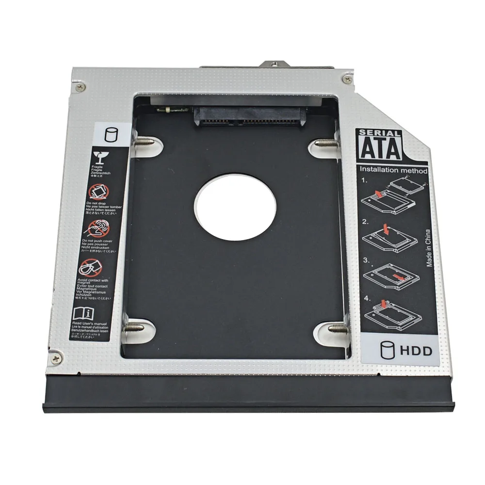 2nd HDD Caddy 12 7 мм SATA III двойной светодиодный индикатор для HP Compaq 6530B 6535B 6730B 6730S 6735B EliteBook