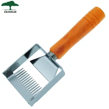 Fourchette en fer pour l'apiculture, peigne à miel, grattoir à miel, manche en bois, équipement pour l'apiculture, outils pour l'apiculture