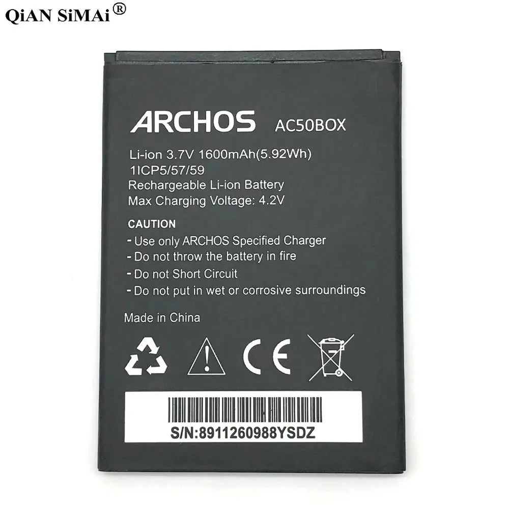 

New High Quality AC50BOX 2000mAh battery For Archos AC50BOX