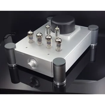 

220V/110V Hetian Ma's bile preamplifier tube preamplifier 12AU7*2 12AX7*2 6Z2
