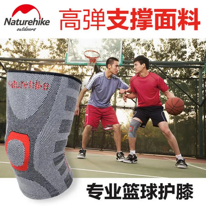 Naturehike في 1 قطعة في الهواء الطلق كرة السلة منصات الركبة حامي الرجال النساء تشغيل الريشة الطائرة كرة القدم SportsKnee هدفين NH16H003-H
