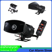 12V 100W 5 Sound Car font b Electronic b font Warning Horn Siren Motorcycle Alarm Police